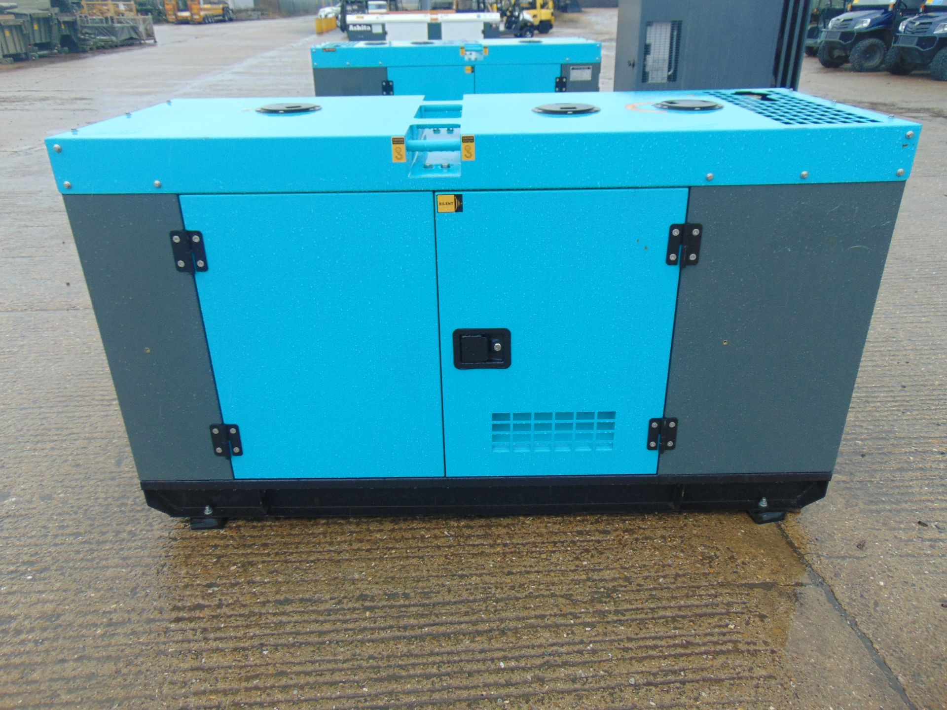 2022 UNISSUED 25 KVA 3 Phase Silent Diesel Generator Set - Image 4 of 16