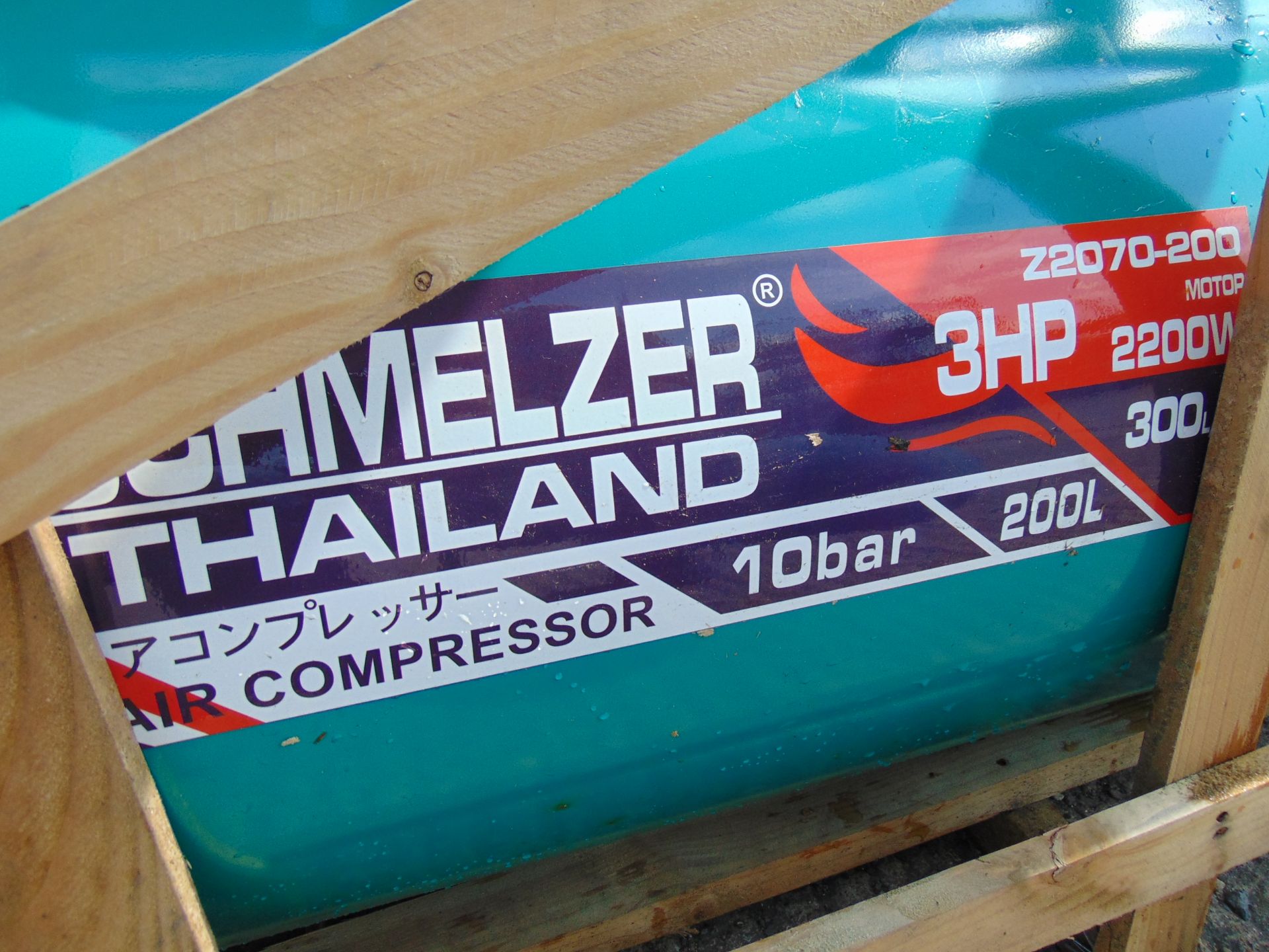 **NEW UNUSED** Schmelzer 200L Workshop Air Compressor - Image 16 of 16