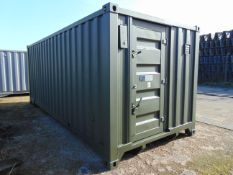 Demountable Front Line Ablution Unit in 20ft Container with hook loader, Twist Locks Etc