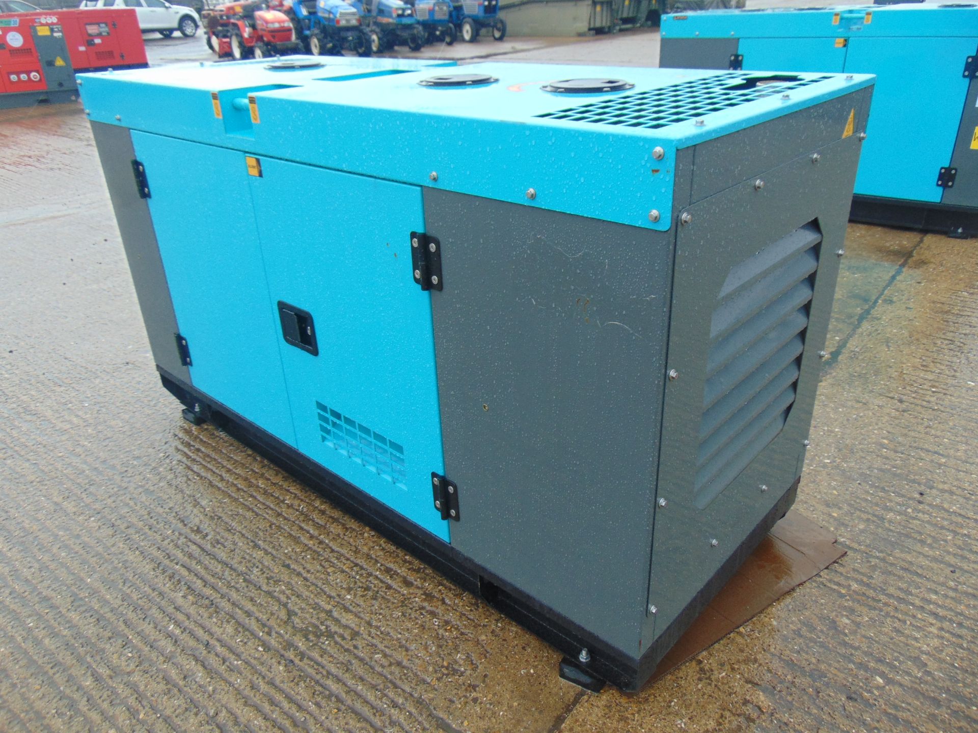 2022 UNISSUED 25 KVA 3 Phase Silent Diesel Generator Set - Image 3 of 16