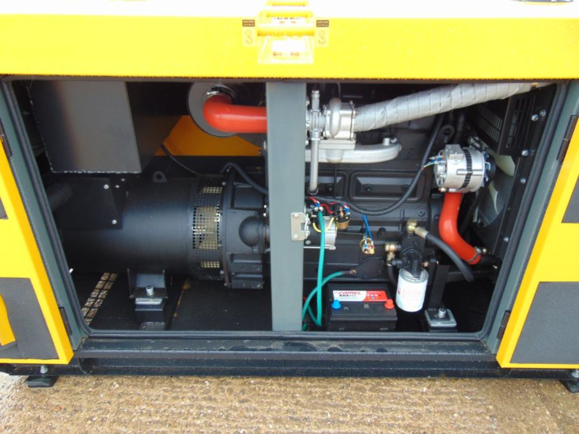 2022 UNISSUED 70 KVA 3 Phase Silent Diesel Generator Set - Image 12 of 16