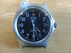 V Rare CWC 0552 R.Marines issue serve watch, Nato Marks, Date 1990, 1st GULF WAR