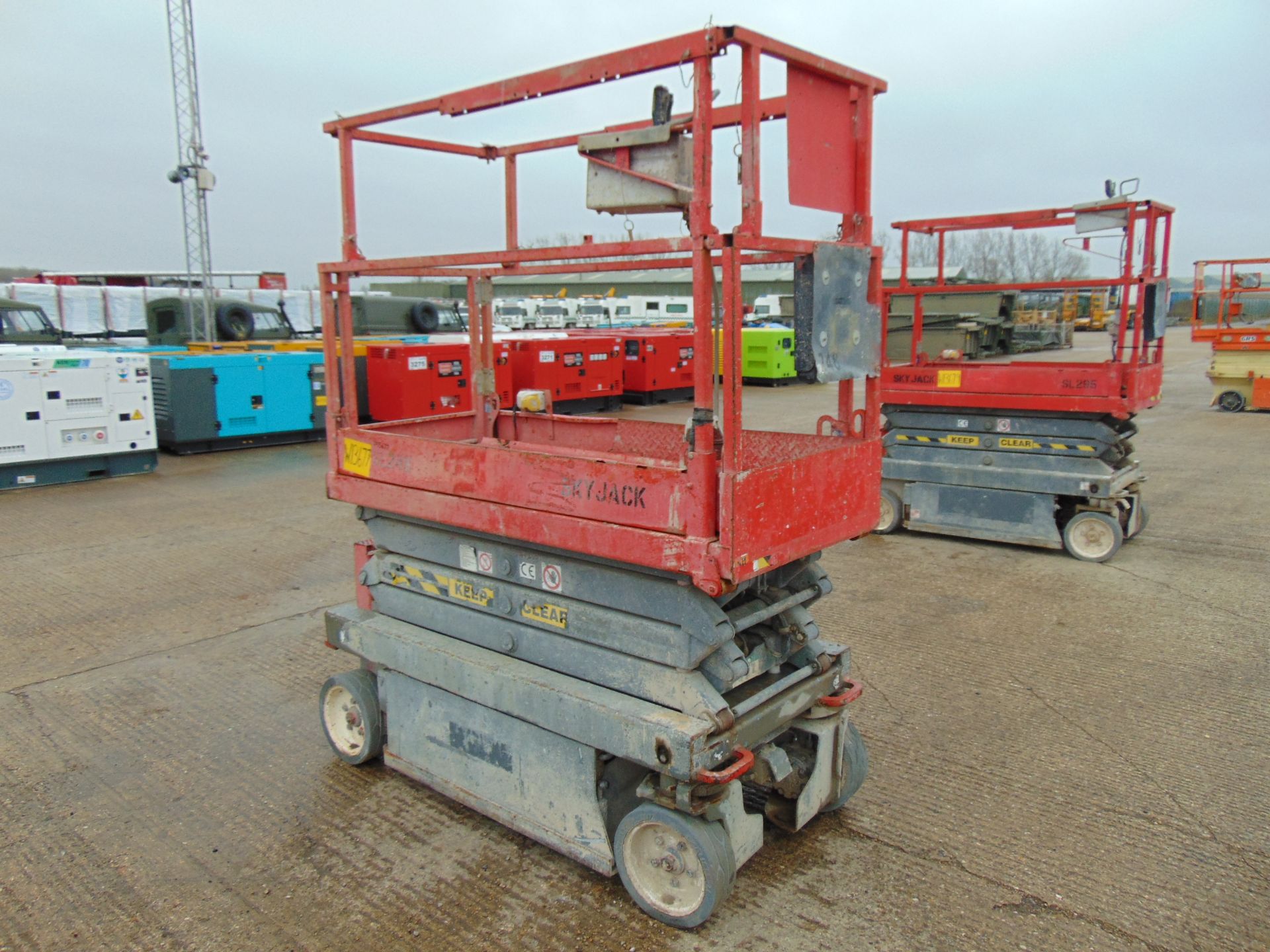 SKYJACK SJIII 3219 Electric Scissor Lift Access Platform ONLY 113 Hours! - Bild 3 aus 13