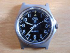 Very Nice New Unissued CWC w10 British Army Service Watch Water Resistant to 5ATM, Nato Marked.