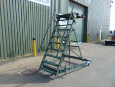 Test-Fuchs Aluminium Collapsible Warehouse Access Steps 2.4m Max Platform Height