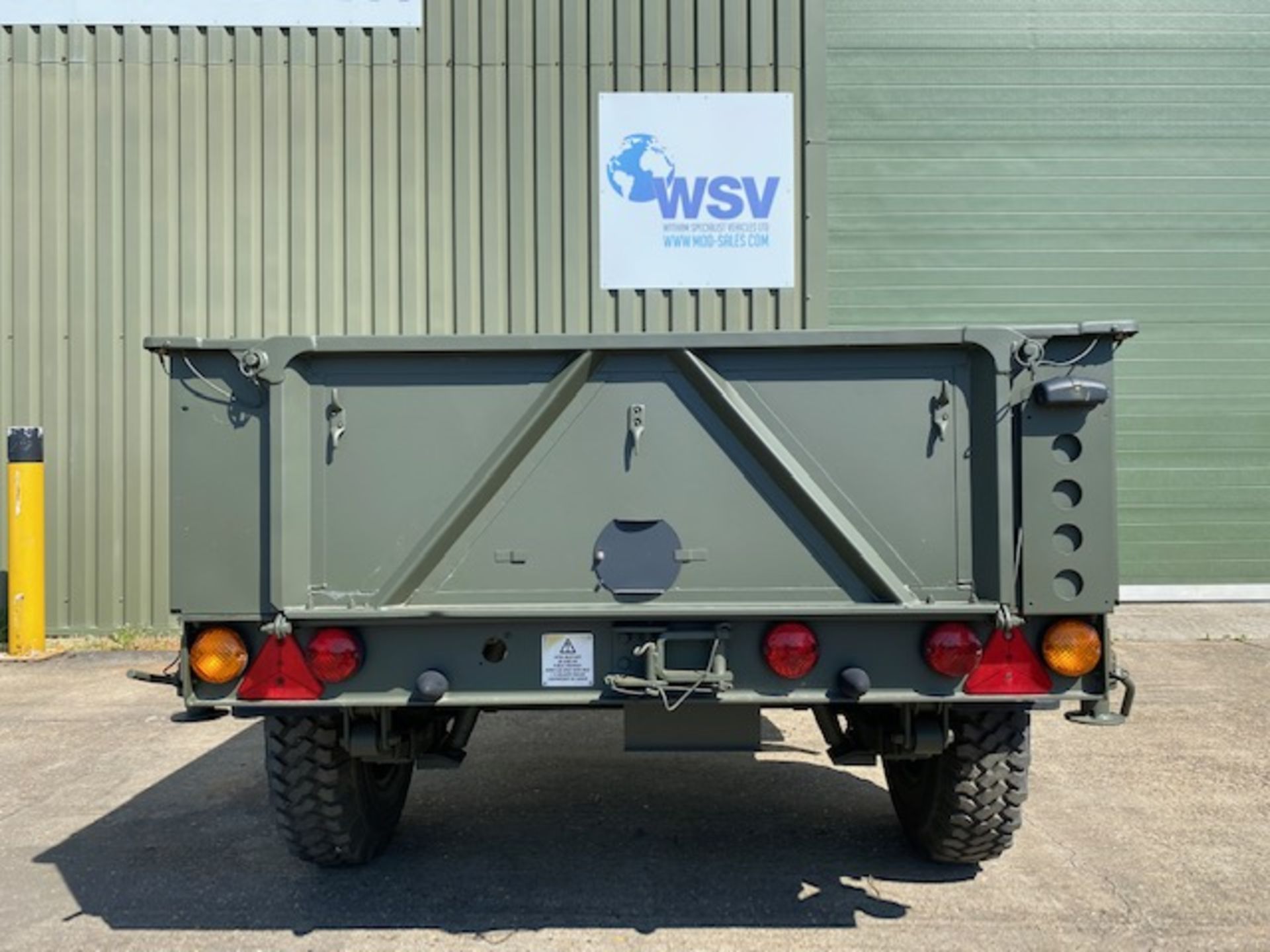 UK MoD Reserve Stock Penman Trailer GS Light Weight Cargo Land Rover - Image 8 of 37