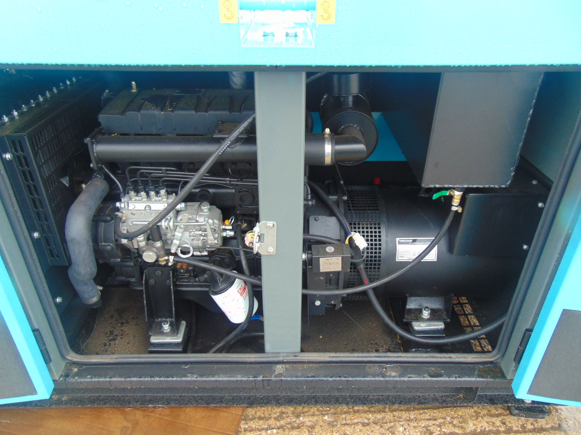 2022 UNISSUED 25 KVA 3 Phase Silent Diesel Generator Set - Image 12 of 16