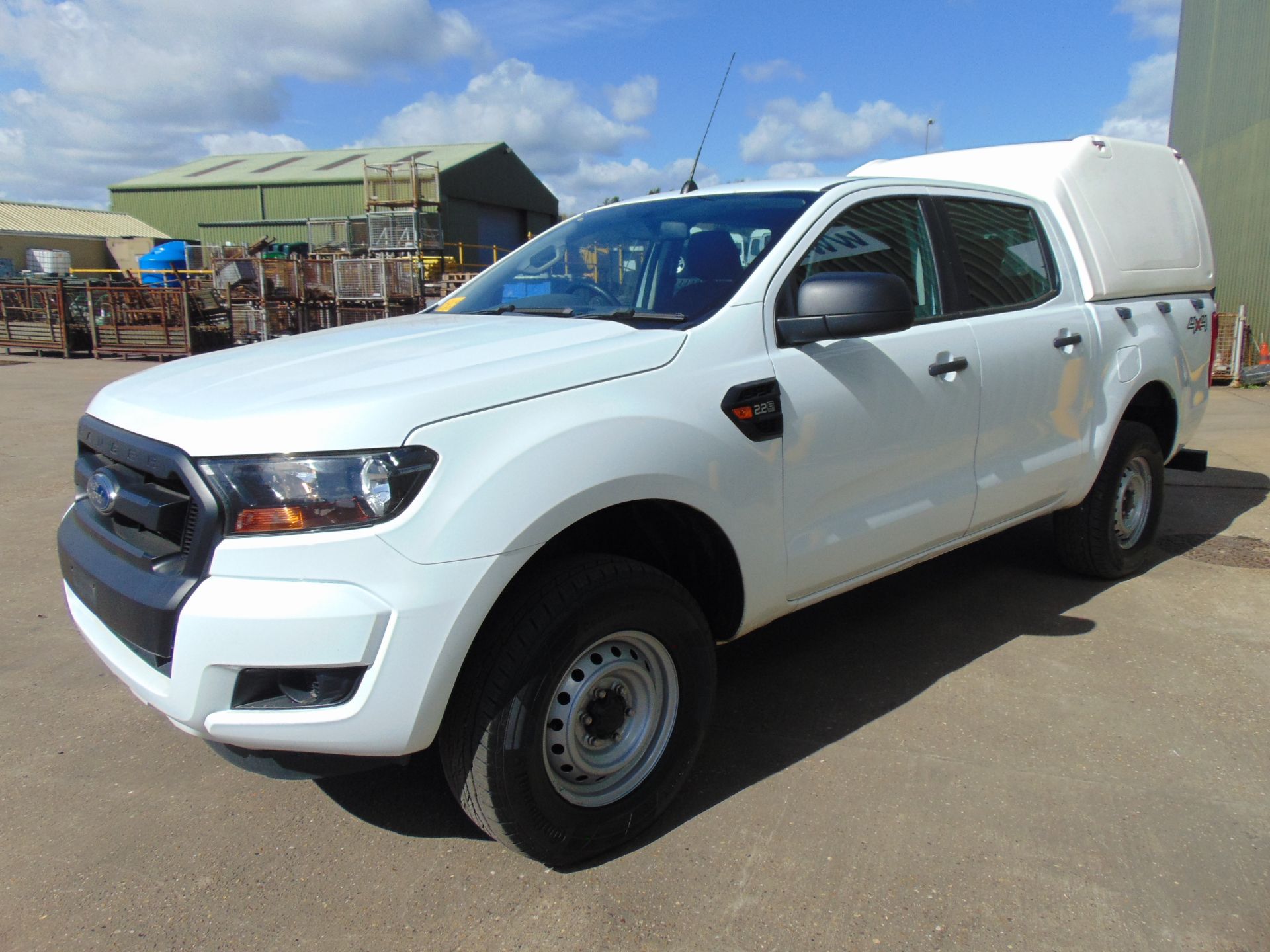 UK MoD 2017 Ford Ranger 2.2 6 Speed Double Cab ONLY 89,758 Miles! - Image 7 of 33