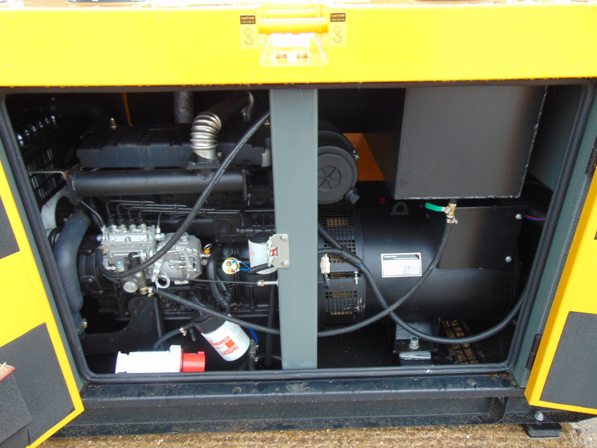2022 UNISSUED 60 KVA 3 Phase Silent Diesel Generator Set - Image 9 of 16