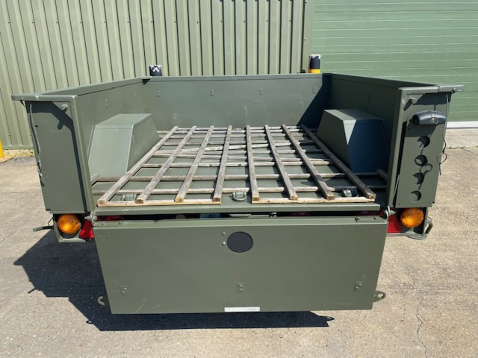 UK MoD Reserve Stock Penman Trailer GS Light Weight Cargo Land Rover - Image 13 of 37