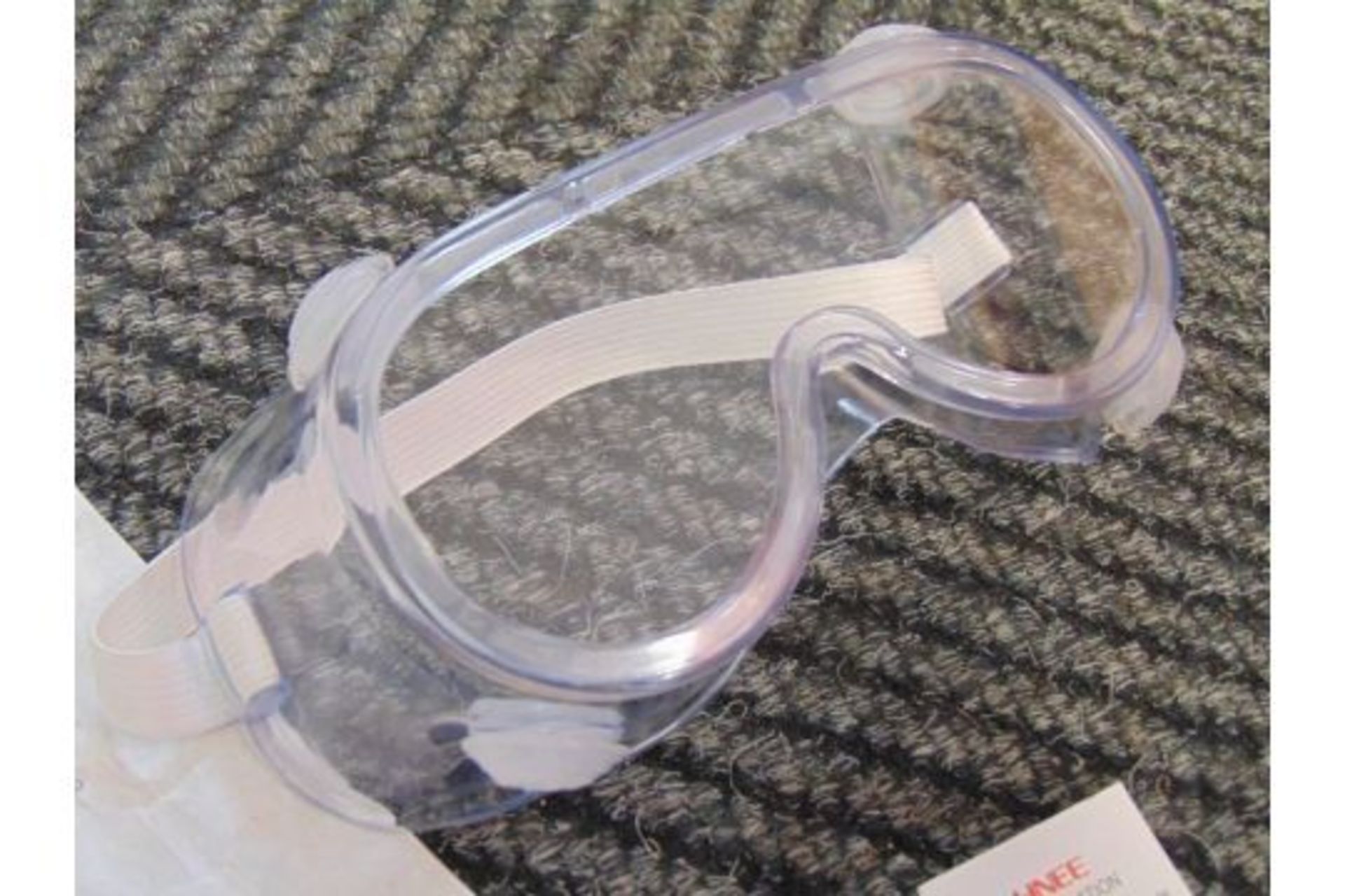 160 x NEW UNISSUED Safety goggles GLYZ1-1 - Image 7 of 15