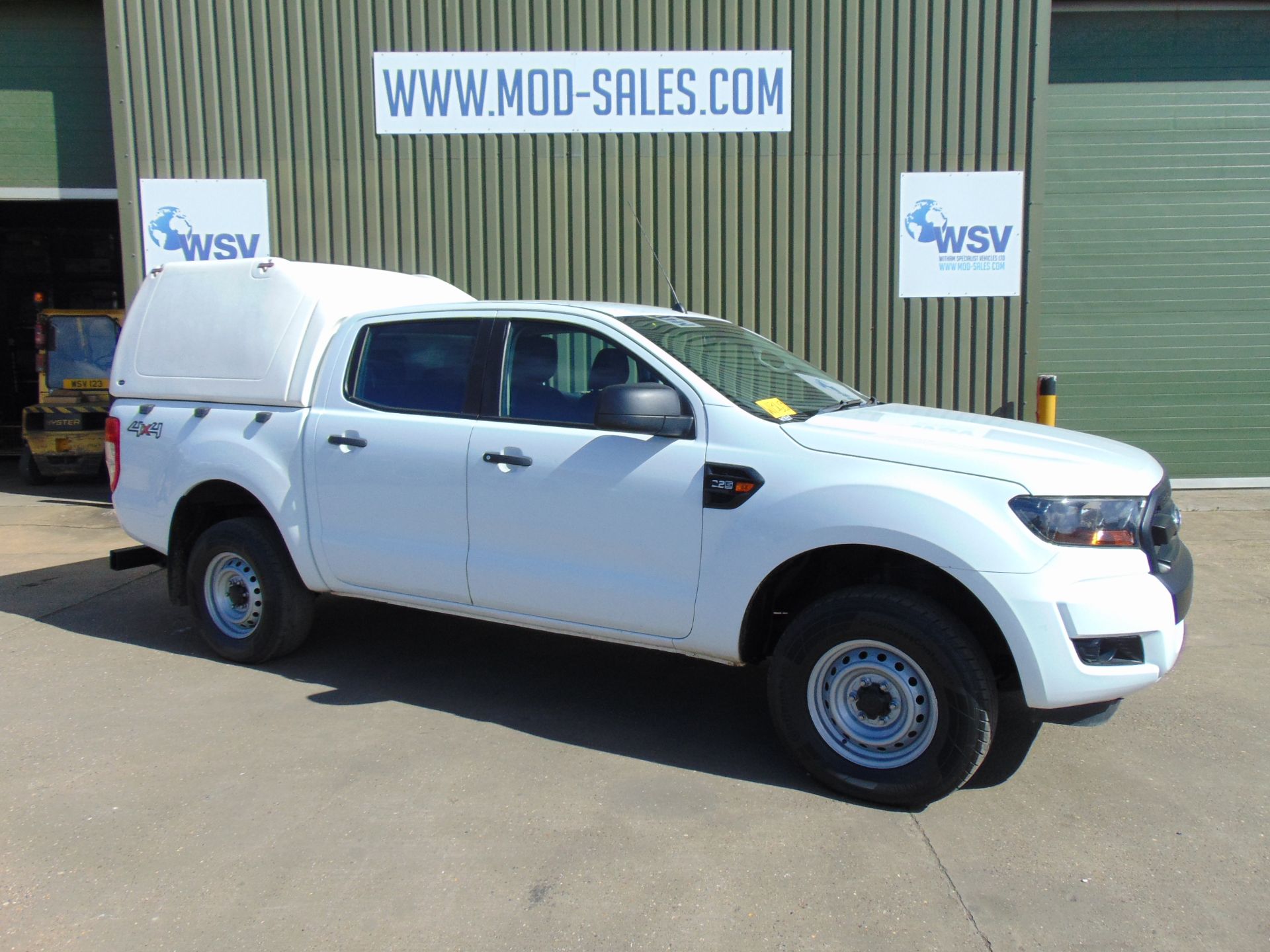 UK MoD 2017 Ford Ranger 2.2 6 Speed Double Cab ONLY 89,758 Miles!