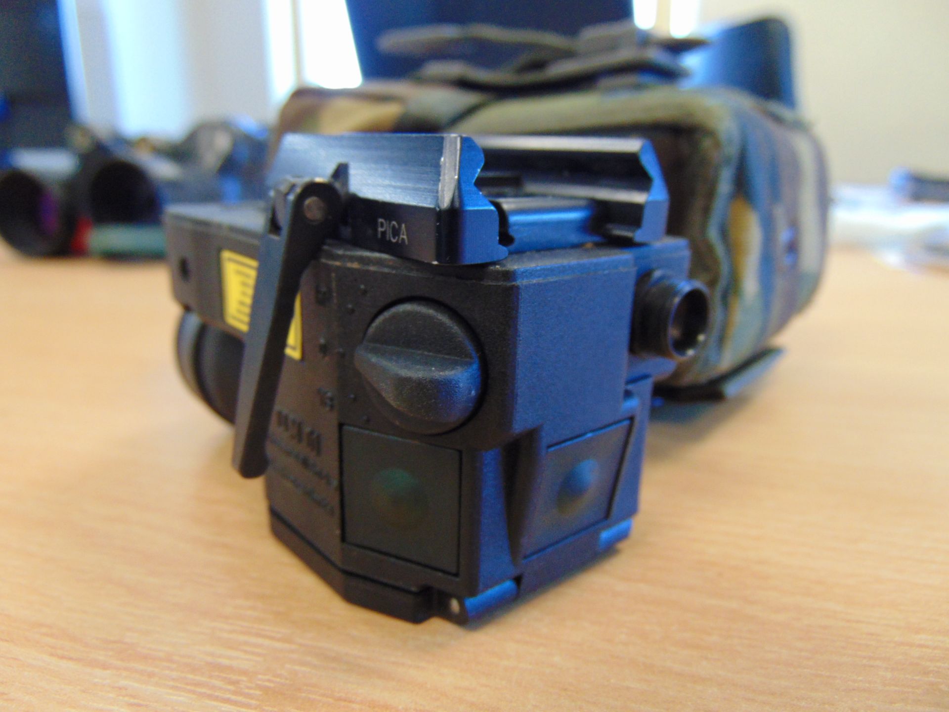British Army LLMOI Laser Sight module in pouch as shown - Image 4 of 9