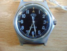 CWC W10 British Army Service Watch Water Resistant to 5ATM, Nato Marks, Date 2006