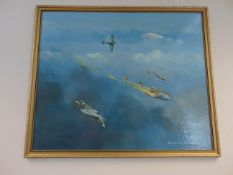 Lovely Signed Original Framed Oil Painting By the Renowned Artist Peter Champion 1929-2014