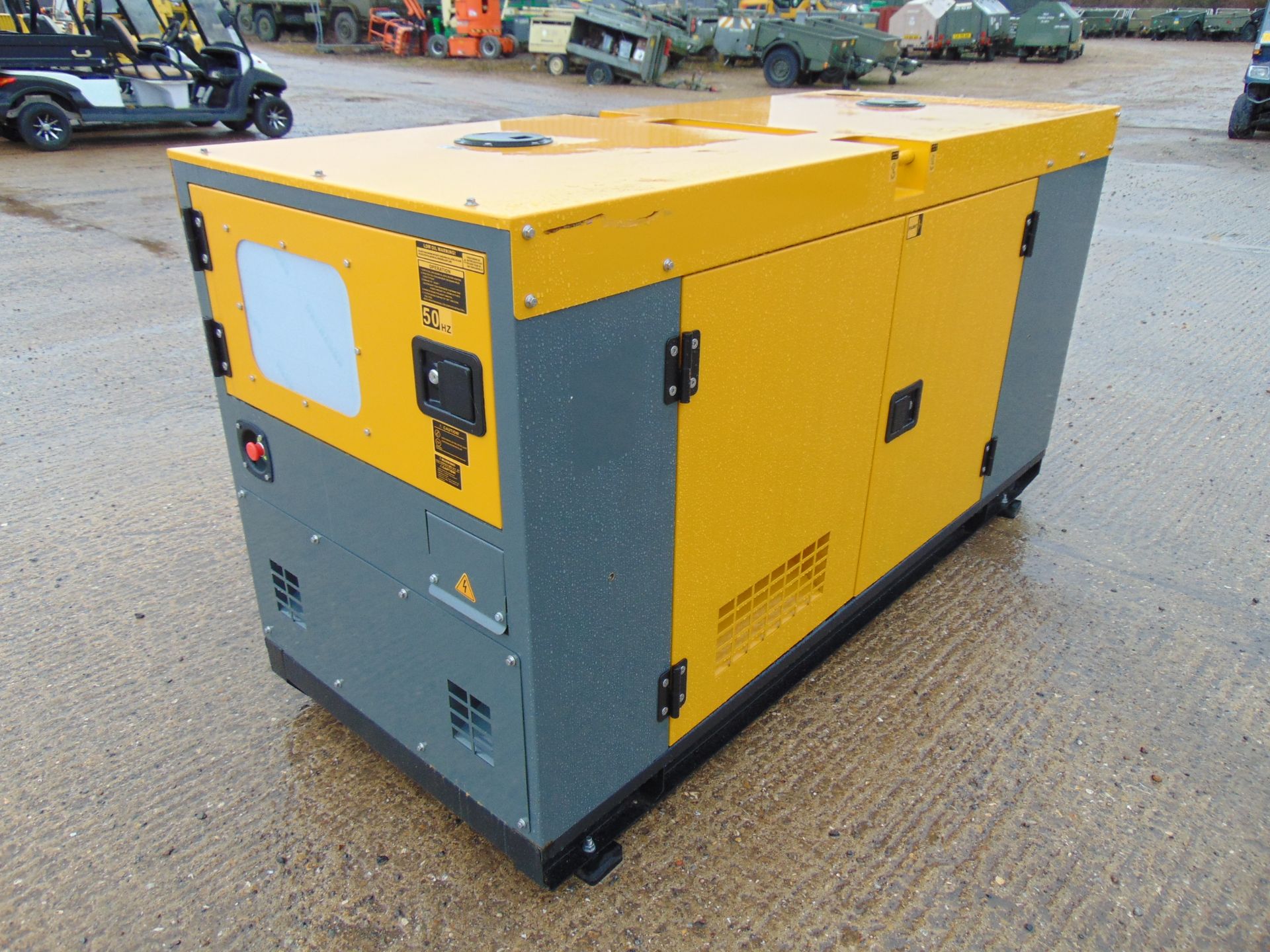 2022 UNISSUED 70 KVA 3 Phase Silent Diesel Generator Set - Image 5 of 16