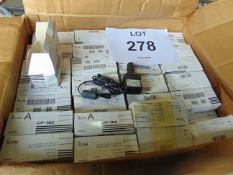 46x Icom New Unissued Car Chargers as shown