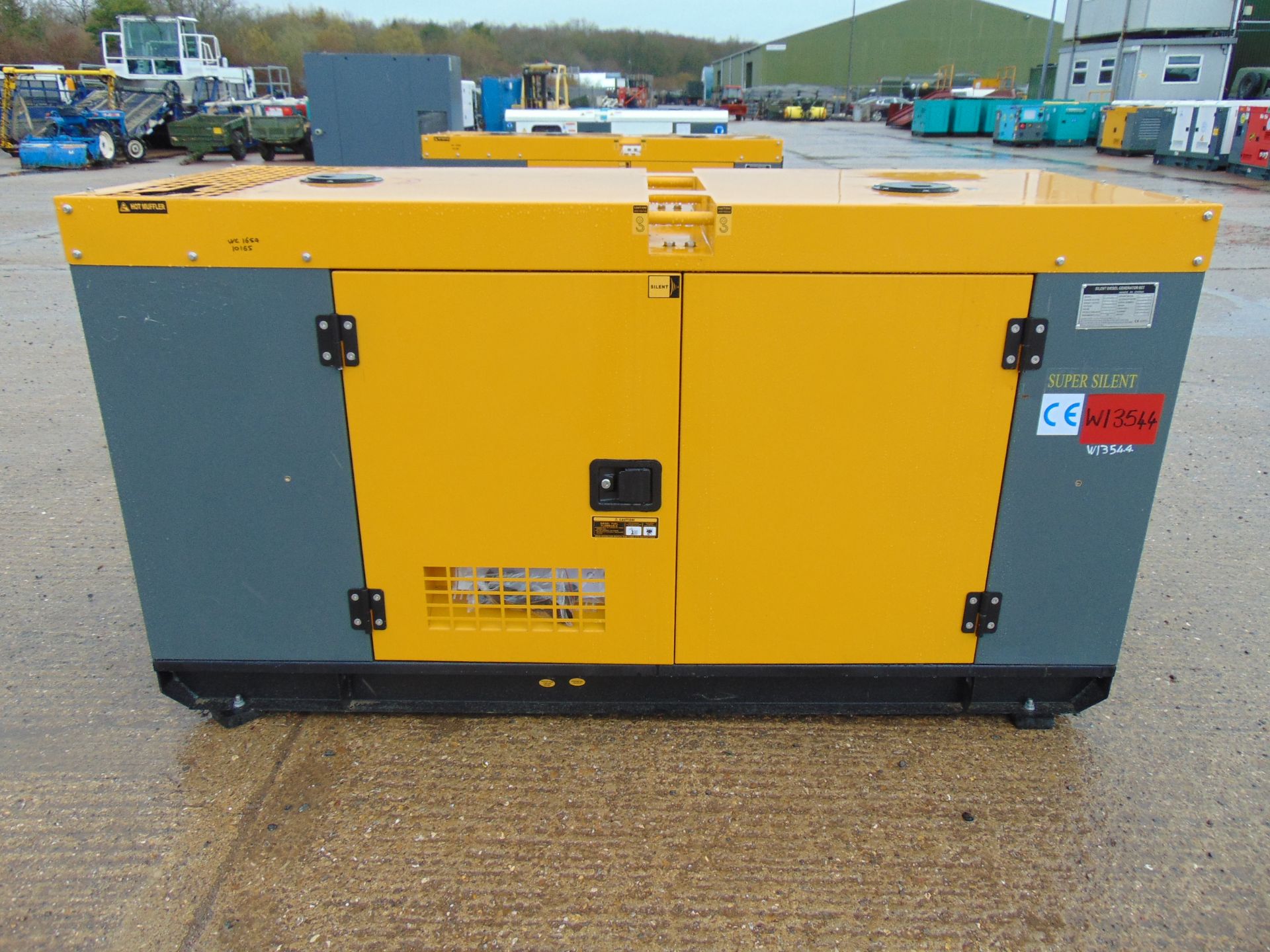 2022 UNISSUED 70 KVA 3 Phase Silent Diesel Generator Set