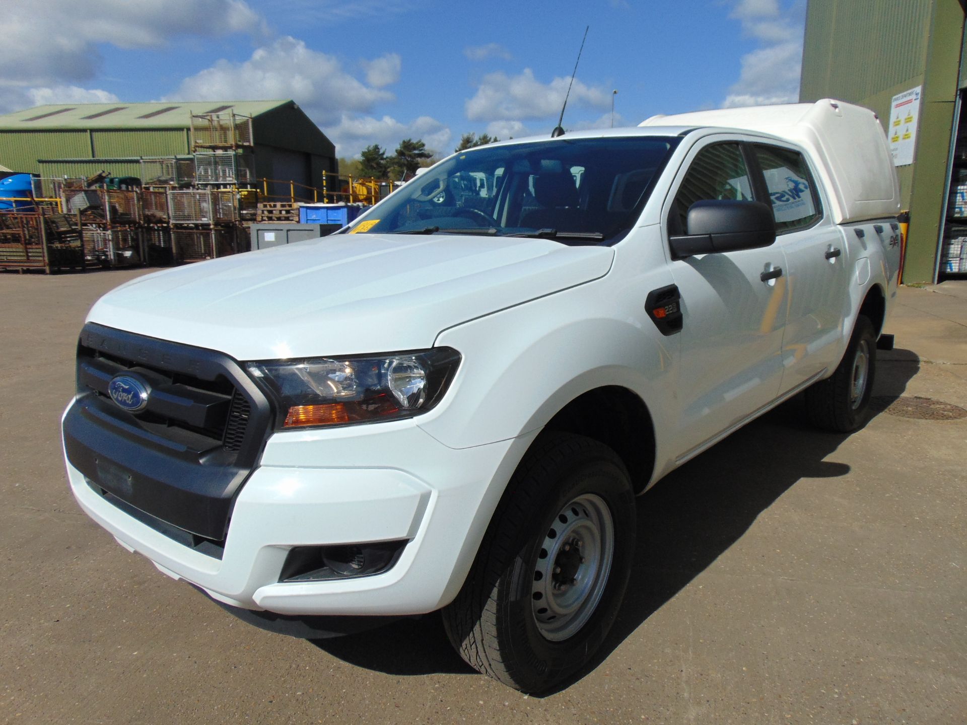 UK MoD 2017 Ford Ranger 2.2 6 Speed Double Cab ONLY 89,758 Miles! - Image 6 of 33