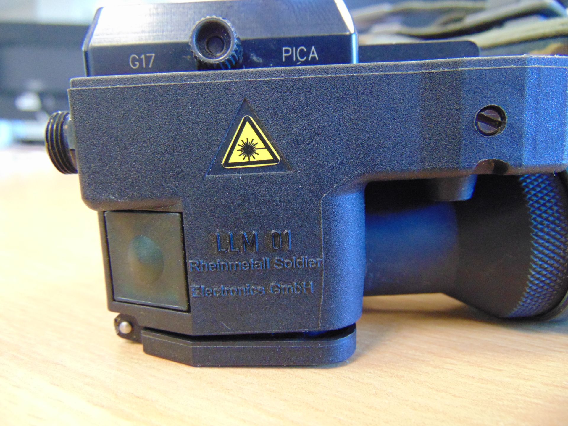 British Army LLMOI Laser Sight module in pouch as shown - Image 5 of 9