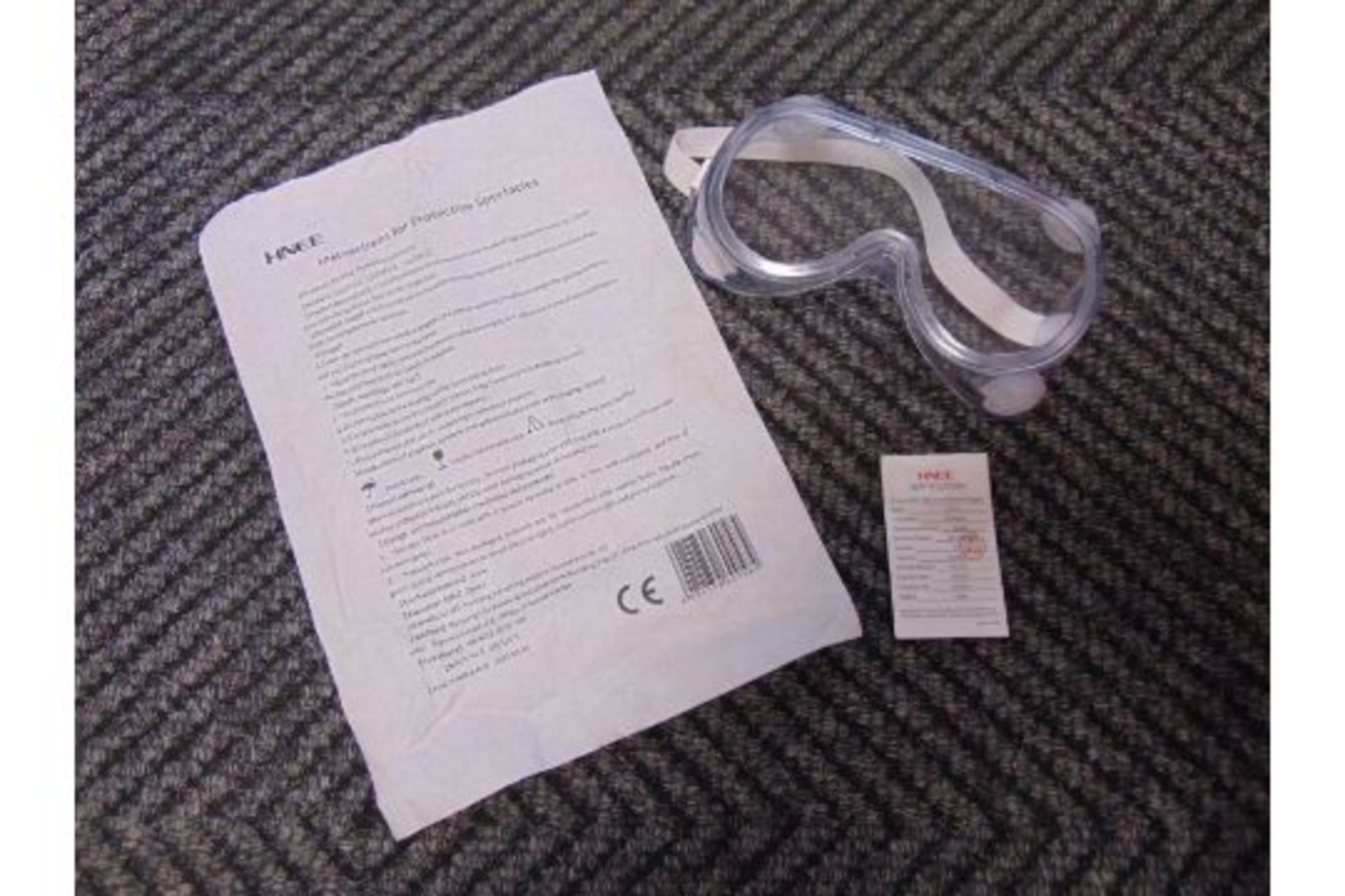 80 x NEW UNISSUED Safety goggles GLYZ1-1 - Image 5 of 15