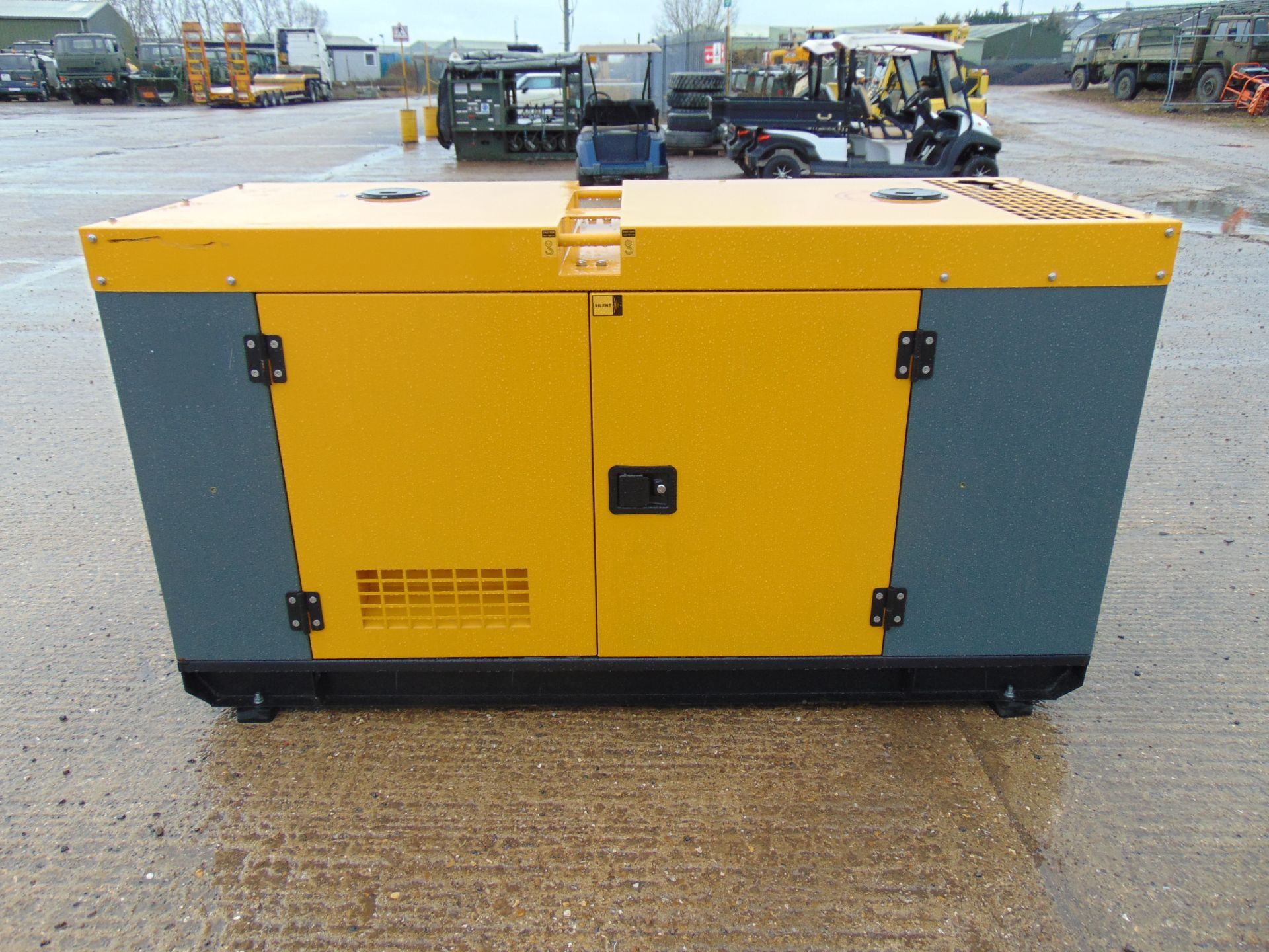 2022 UNISSUED 70 KVA 3 Phase Silent Diesel Generator Set - Image 4 of 16