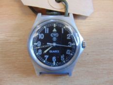 Rare CWC 0552 Royal Marines Service Watch, Nato Markings, Date 1990, GULF WAR 1