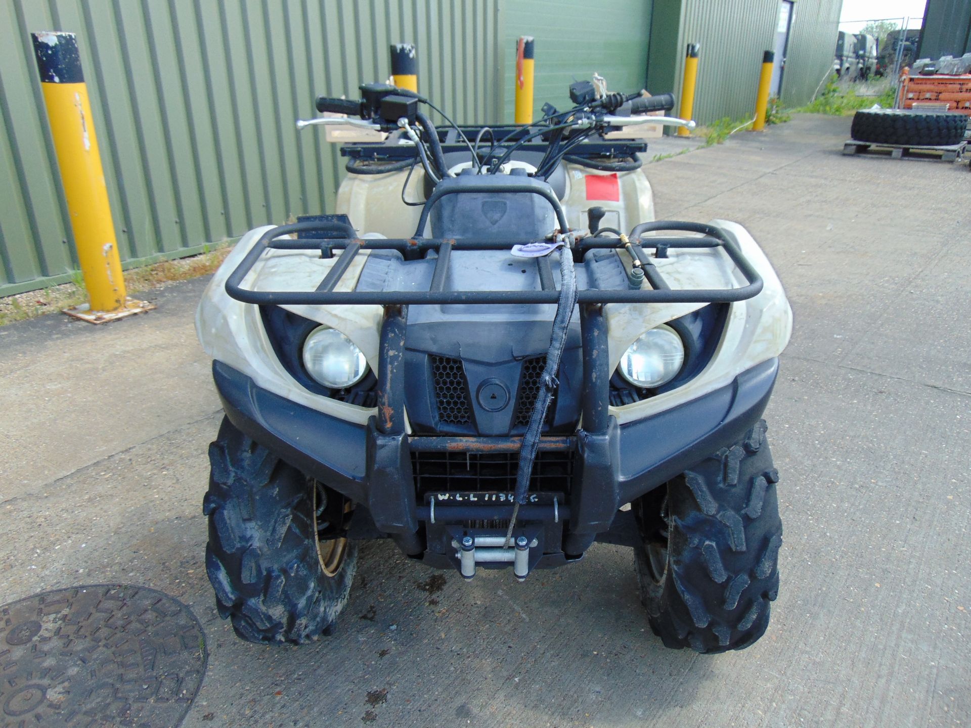Military Specification Yamaha Grizzly 450 4 x 4 ATV Quad Bike Showing 223 hrs - Image 3 of 23