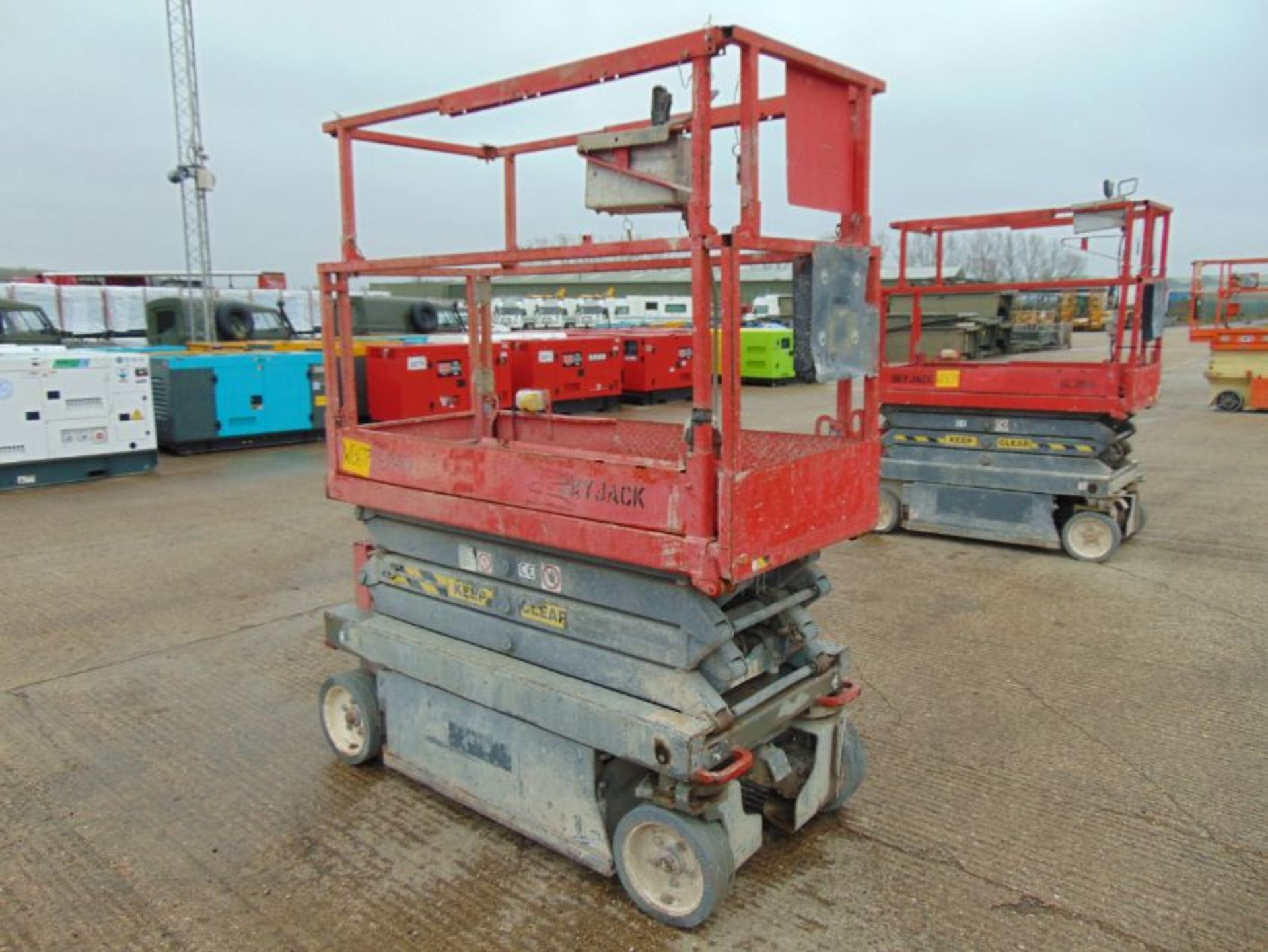 SKYJACK SJIII 3219 Electric Scissor Lift Access Platform ONLY 113 Hours! - Image 3 of 13