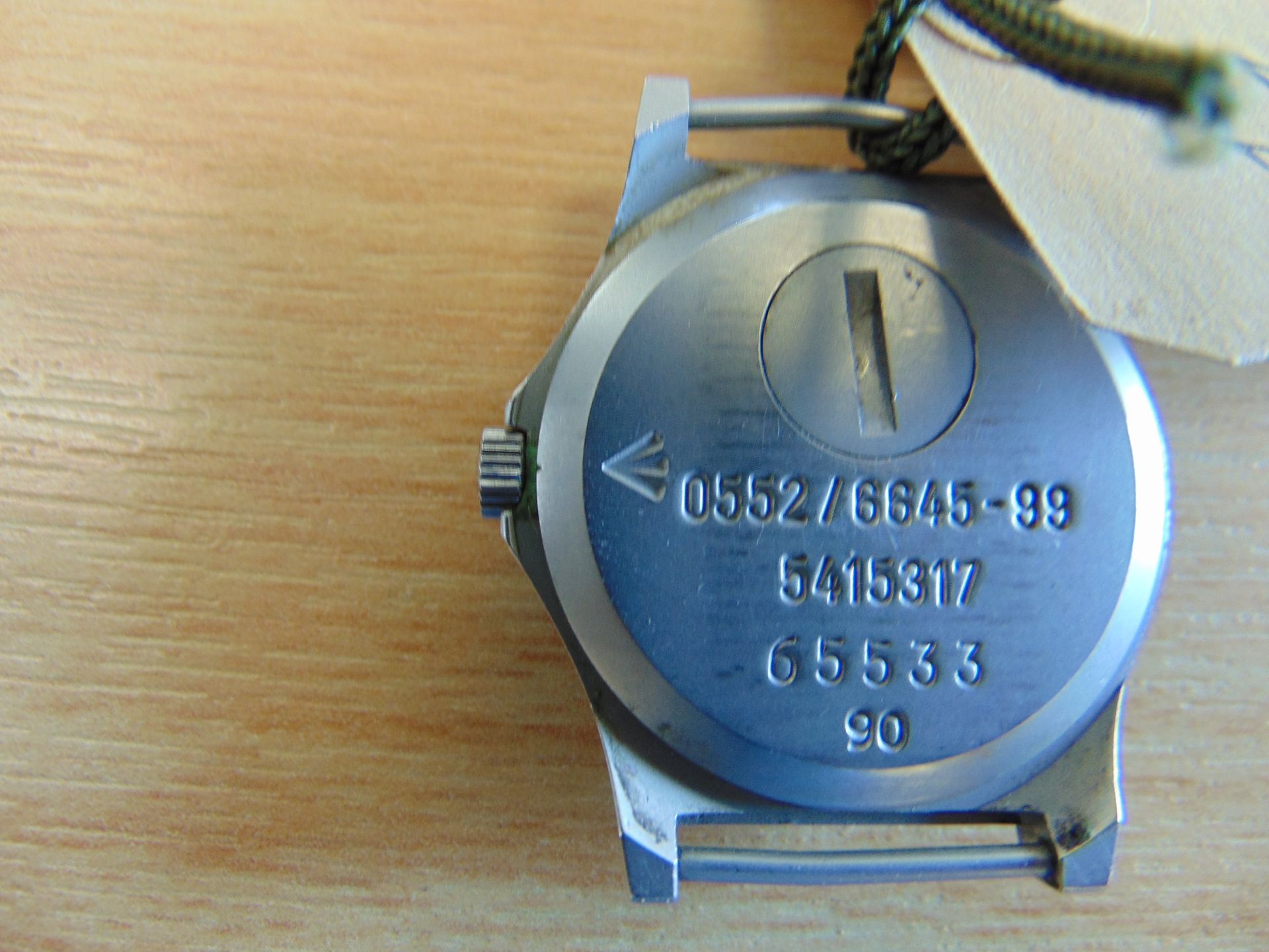 Rare CWC 0552 Royal Marines Issue Service Watch, Nato Markings, Date 1990, GULF WAR 1 - Image 3 of 5