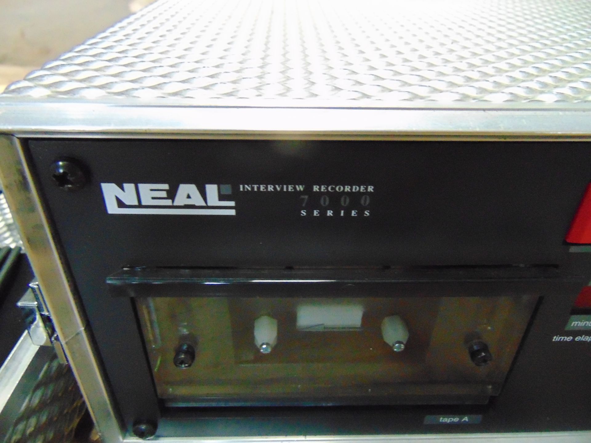 Neal Portable Interview Recorder Model 7224P in rugged aluminium flight case - Image 4 of 10