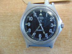 CWC W10 British Army Service Watch Water Resistant to 5 ATM, Nato Markings, Date 2004