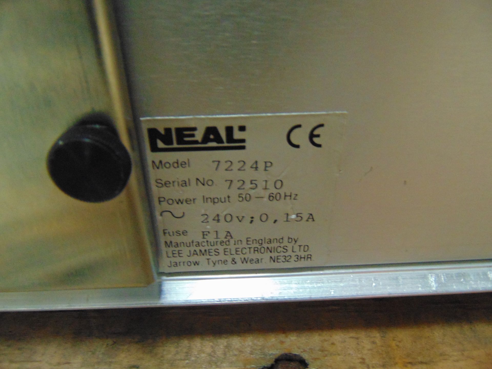 Neal Portable Interview Recorder Model 7224P in rugged aluminium flight case - Image 6 of 10