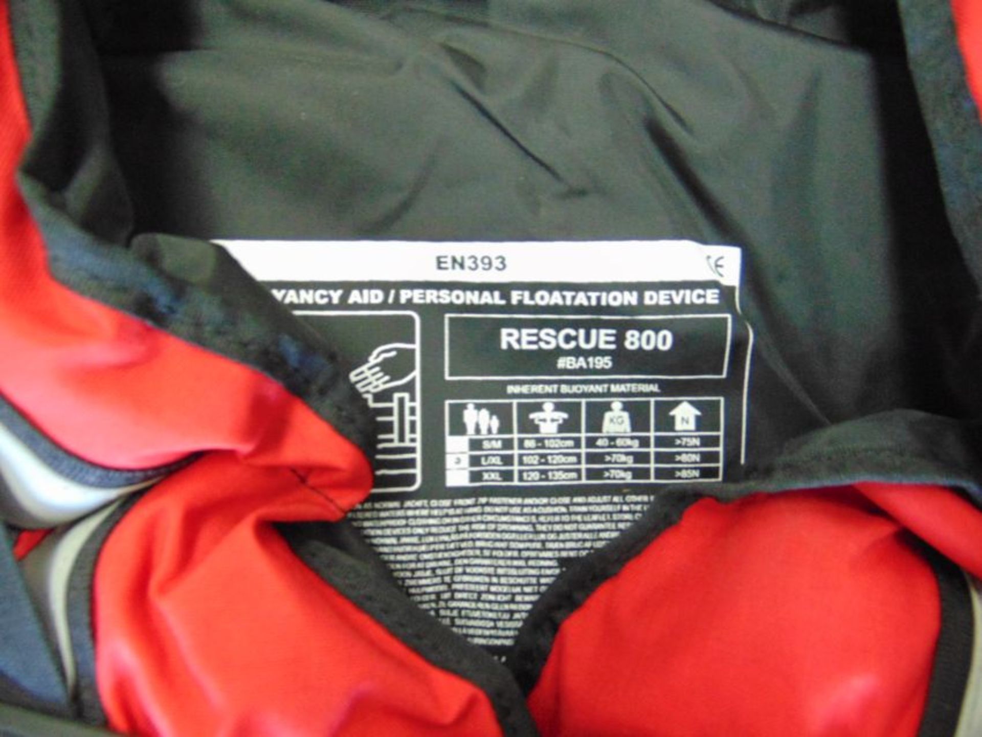 Palm Professional Rescue 800 Buoyancy Aid - PFD Personal Floatation Device Size L/XL - Image 3 of 4