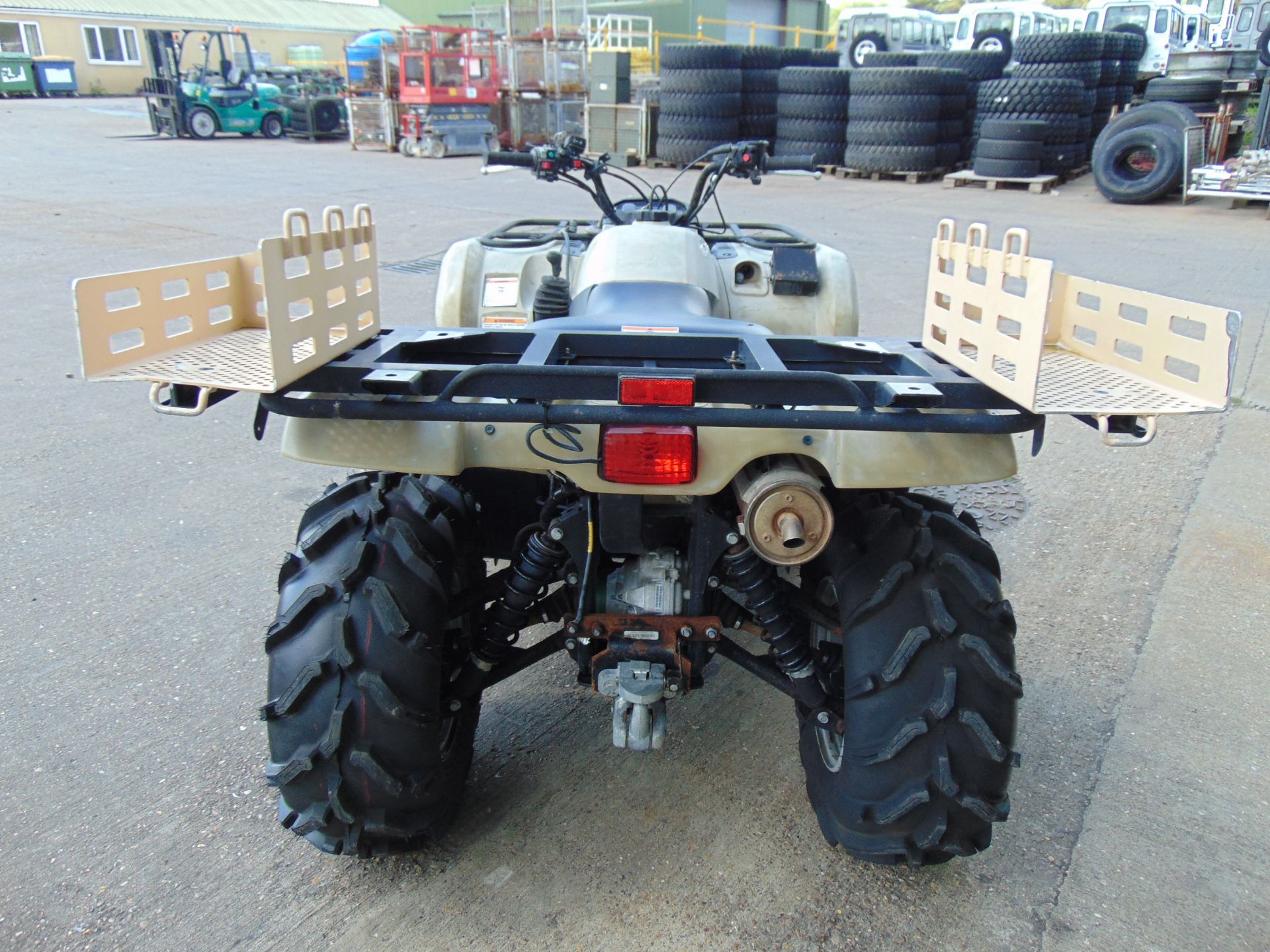 Military Specification Yamaha Grizzly 450 4 x 4 ATV Quad Bike Showing 223 hrs - Image 9 of 23