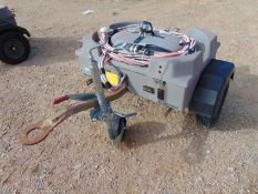 Aircraft Battery Electrical Starter Trolley c/w Batteries and Cables, From RAF