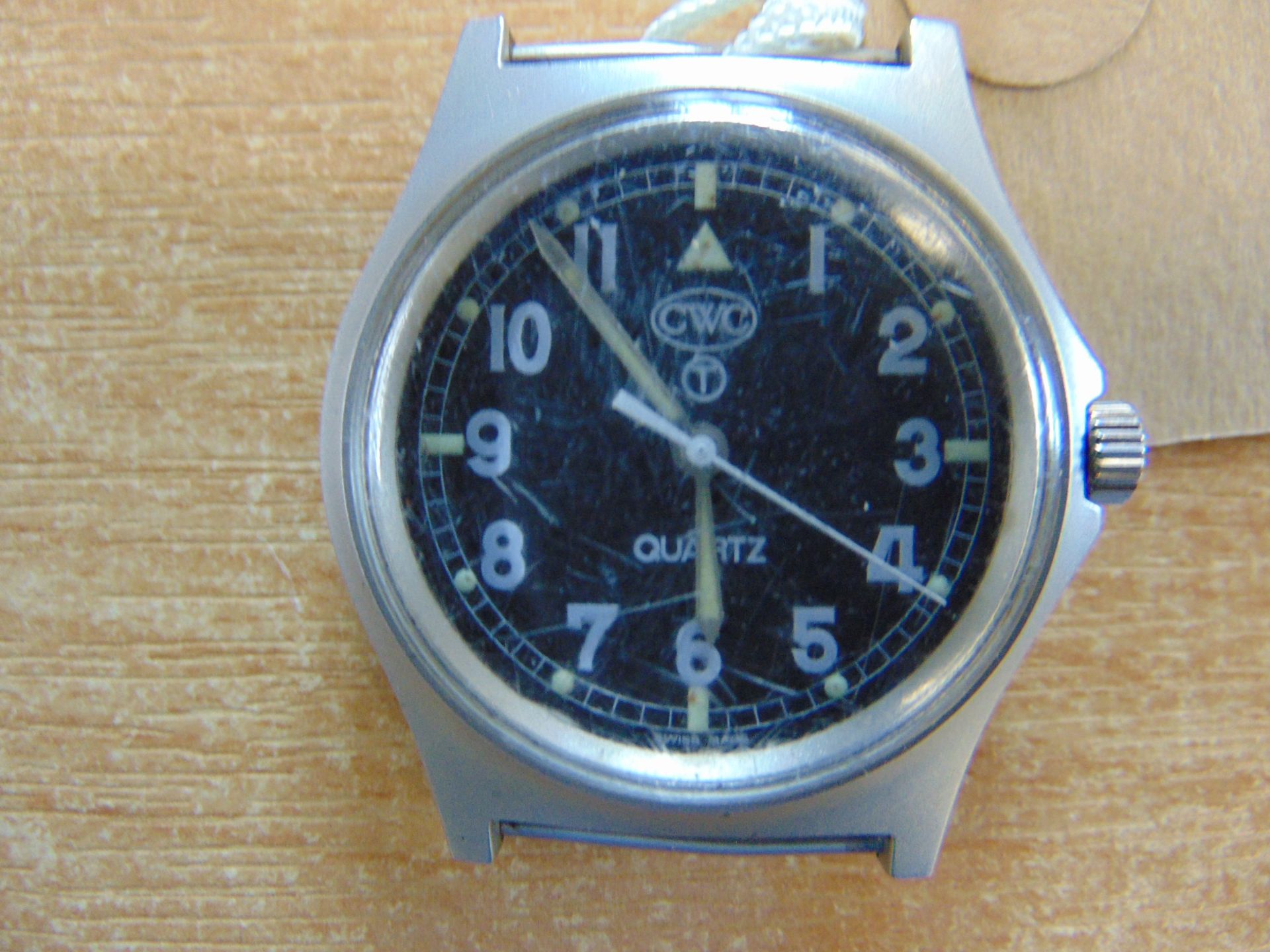 Rare CWC 0552 Royal Marines Issue Service Watch Nato Markings, Date 1990, Gulf War 1