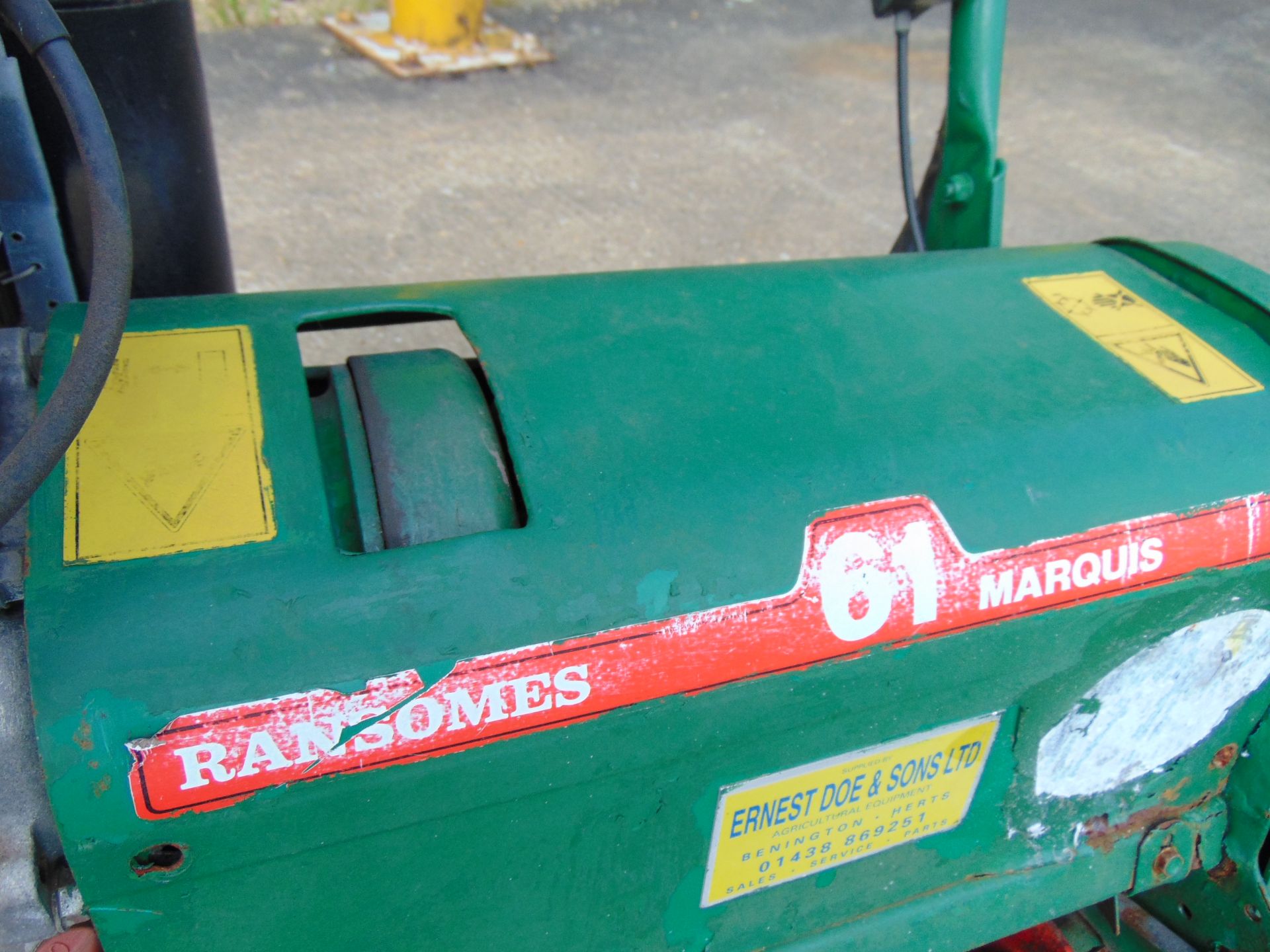 Ransomes Marquis 61 Self Propelled Petrol Cylinder Mower - Image 3 of 6