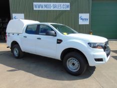 UK MoD 2017 Ford Ranger 2.2 6 Speed Double Cab ONLY 78,415 Miles!