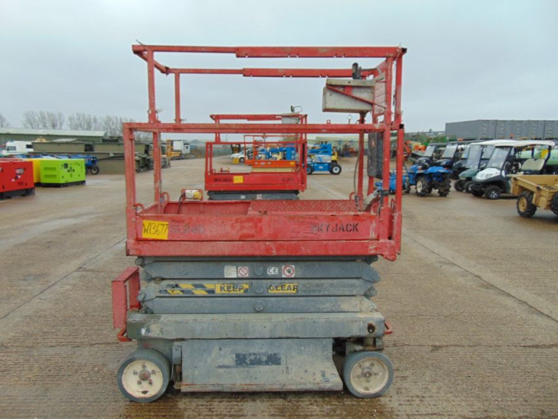 SKYJACK SJIII 3219 Electric Scissor Lift Access Platform ONLY 113 Hours! - Image 4 of 13