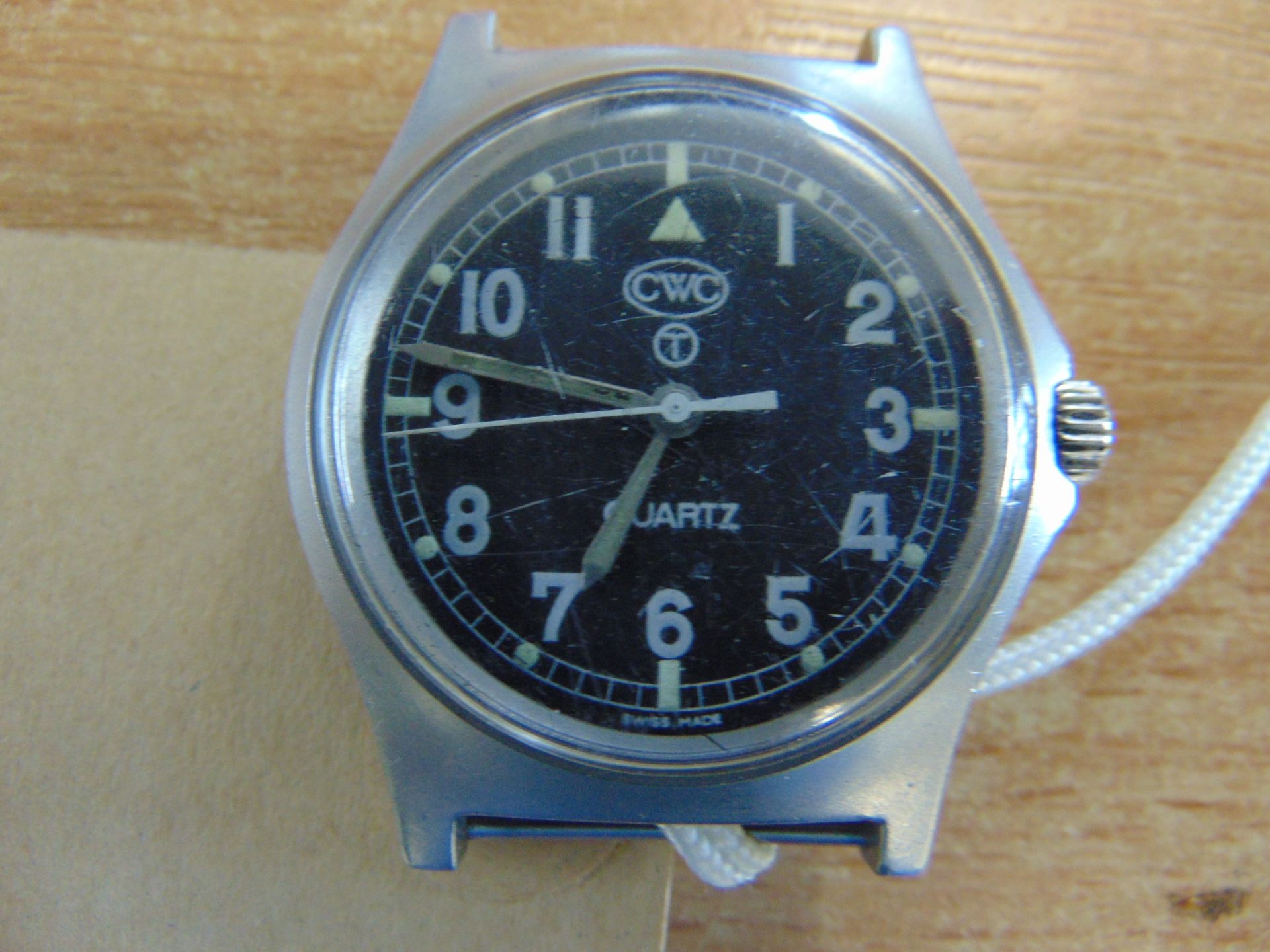 Rare CWC 0552 Royal Marines Issue Service Watch Nato Markings, Date 1989