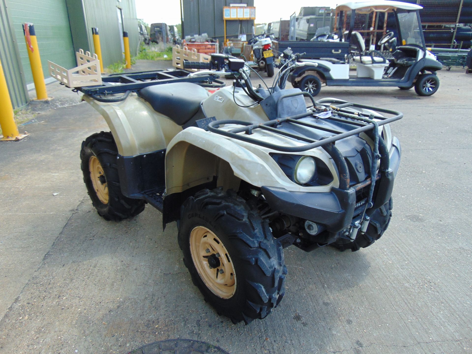 Military Specification Yamaha Grizzly 450 4 x 4 ATV Quad Bike Showing 223 hrs - Image 4 of 23