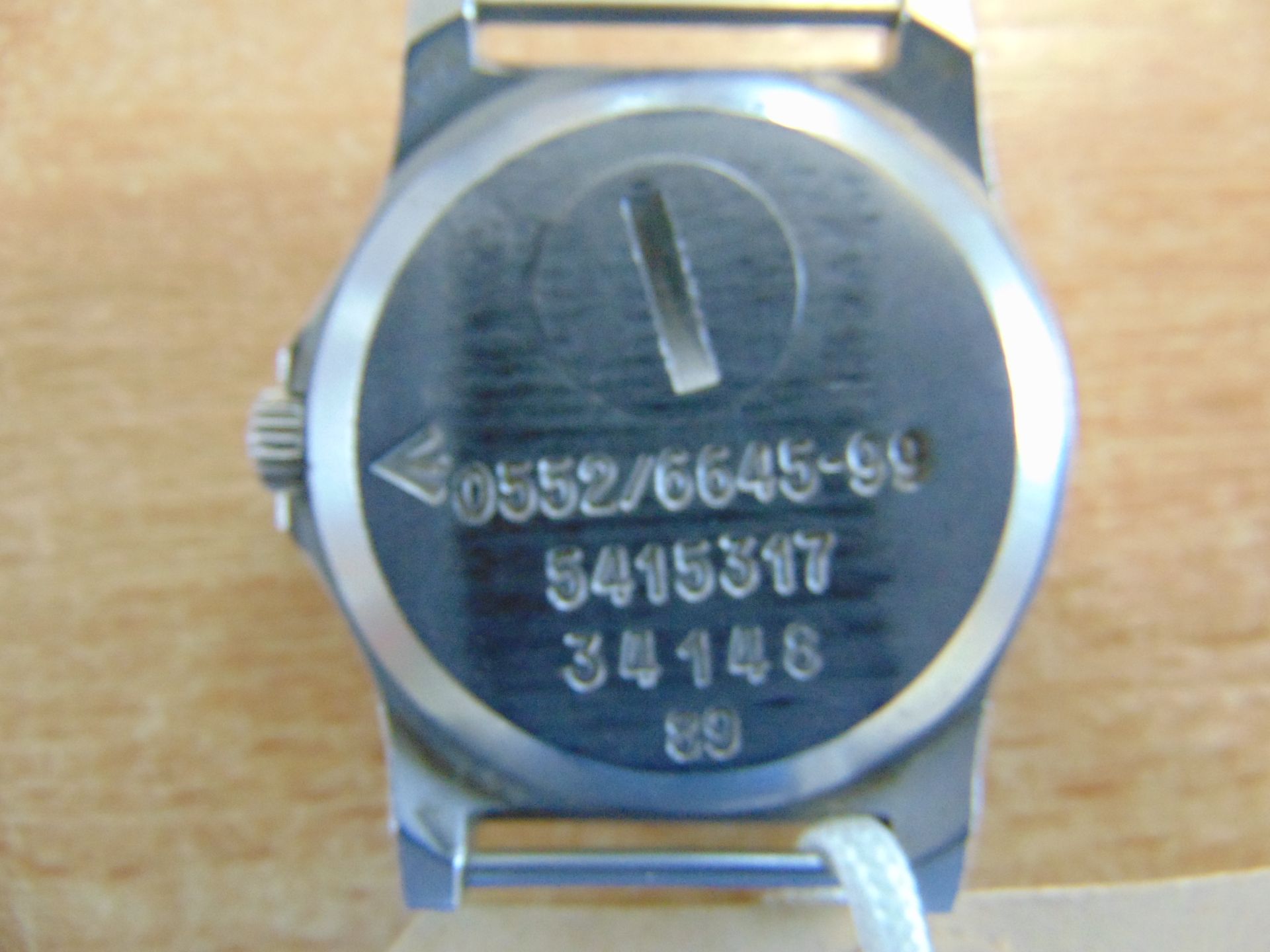 Rare CWC 0552 Royal Marines Issue Service Watch Nato Markings, Date 1989 - Image 3 of 3