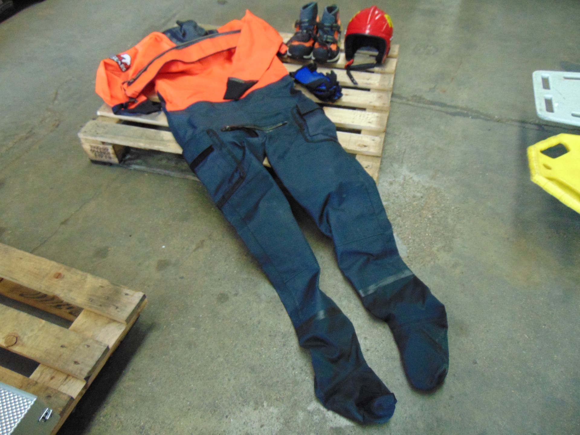 Scuba Divers Kit inc Polar Bears Dry Suit, Boots, Gloves, Helmet