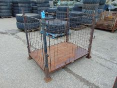 Steel Stacking Stillage with removeable sides and corner posts