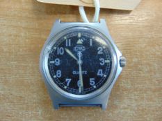 Rare CWC 0552 Royal Marines Issue Service Watch Nato Markings, Date 1990, Gulf War 1. Small Chip