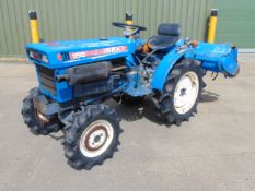 Iseki 155 4WD Compact Tractor c/w Rotovator ONLY 218 HOURS!