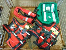 Palm Professional Rescue 800 Buoyancy Aids, Crewsaver Crewfit 275N Life Jackets & Trauma Bag