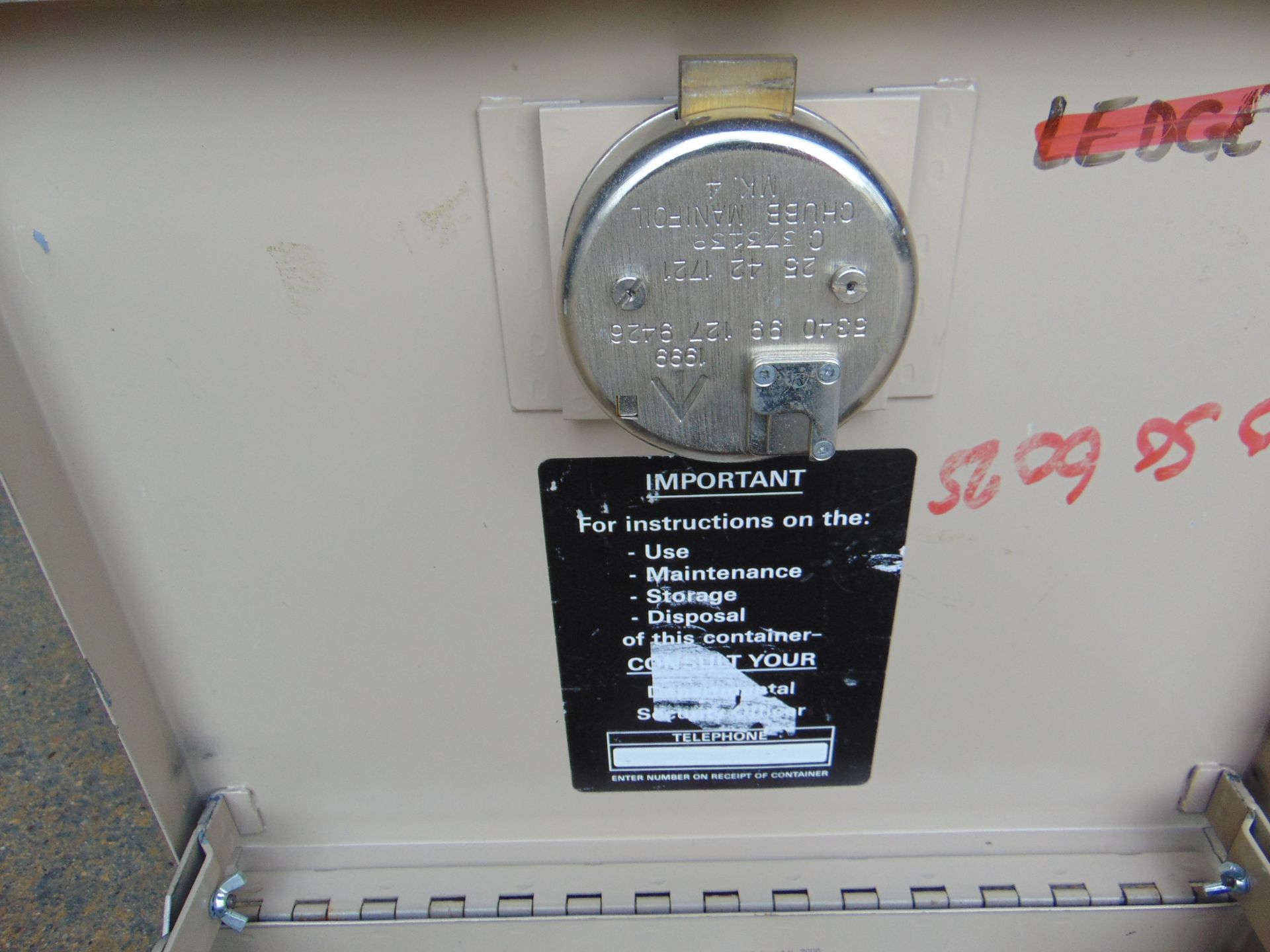 Combination Safe c/w Instructions - Image 3 of 4