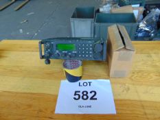 Clansman RT 346 Transmitter Receiver Manufactured by Raytheon c/w Battery & Headset